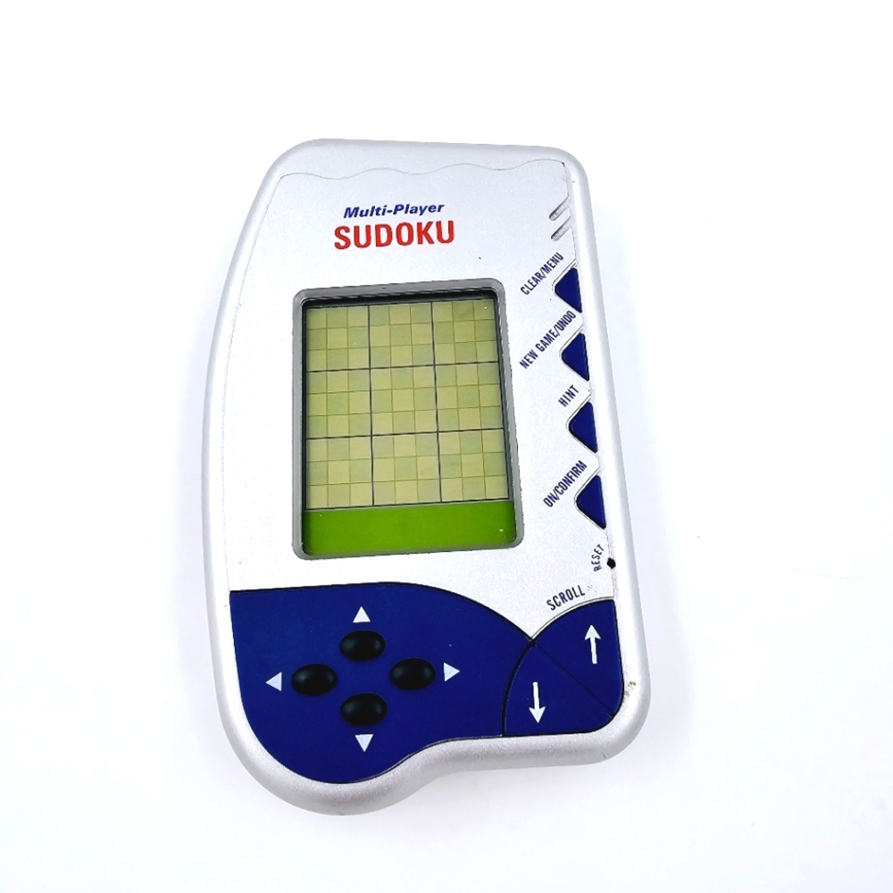 John Hansen Multiplayer Sudoku Electronic Puzzles Hand Held- 3 Levels
